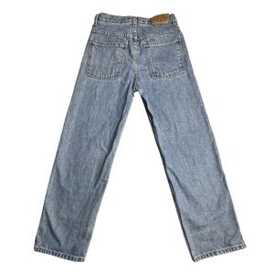 Vintage Old Navy Jeans Womens 12 Blue High Rise Straight Medium Wash Denim 2000s